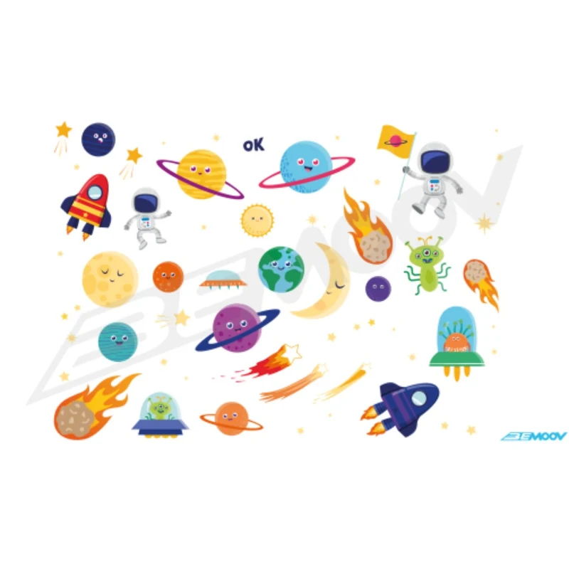 Stickers autocollants pour vélo enfant Bemoov