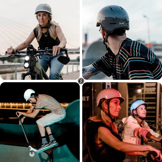 Casque vélo Swivvle réfléchissant Sirius