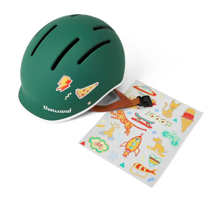 Casque vélo enfant Thousand Jr avec autocollants