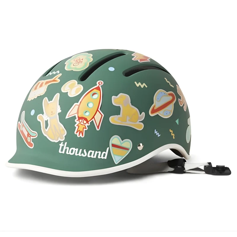 Casque vélo enfant Thousand Jr avec autocollants