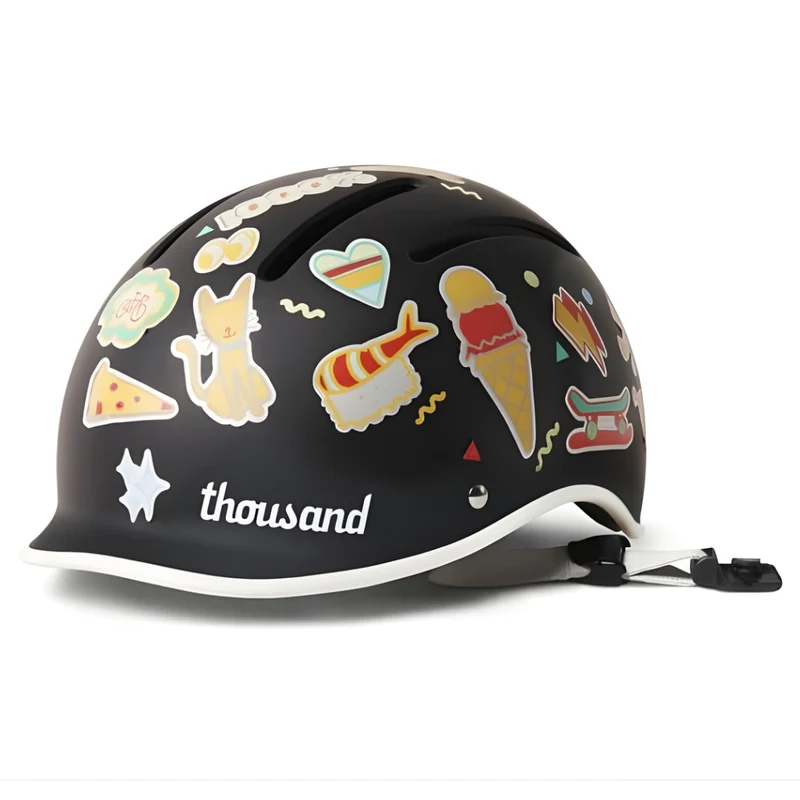 Casque vélo enfant Thousand Jr avec autocollants