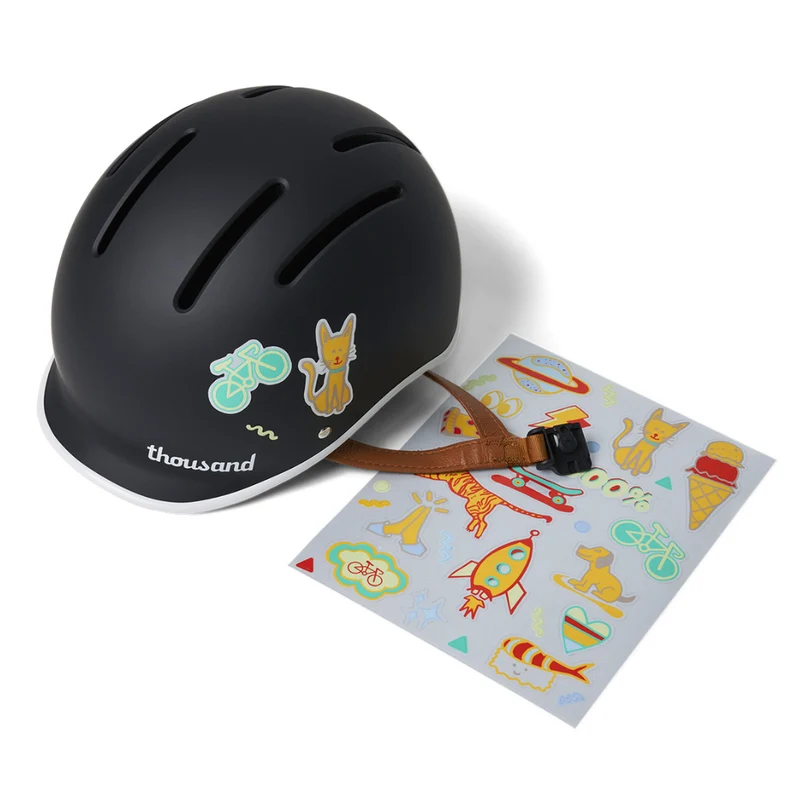Casque vélo enfant Thousand Jr avec autocollants