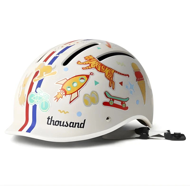 Casque vélo enfant Thousand Jr avec autocollants