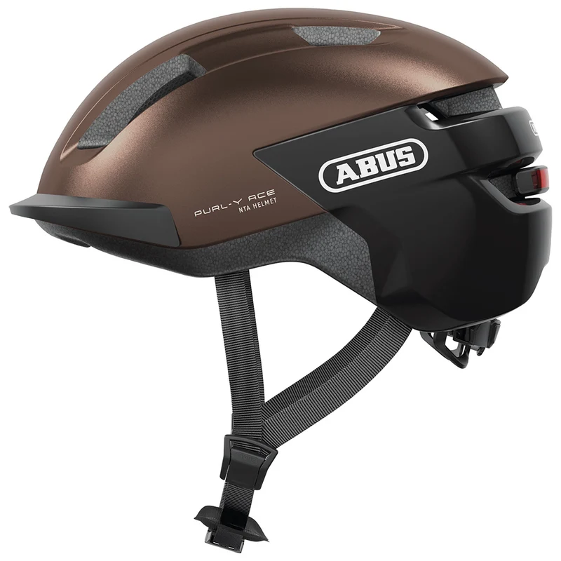 Casque Abus Purl-Y Ace avec feu pour vélo