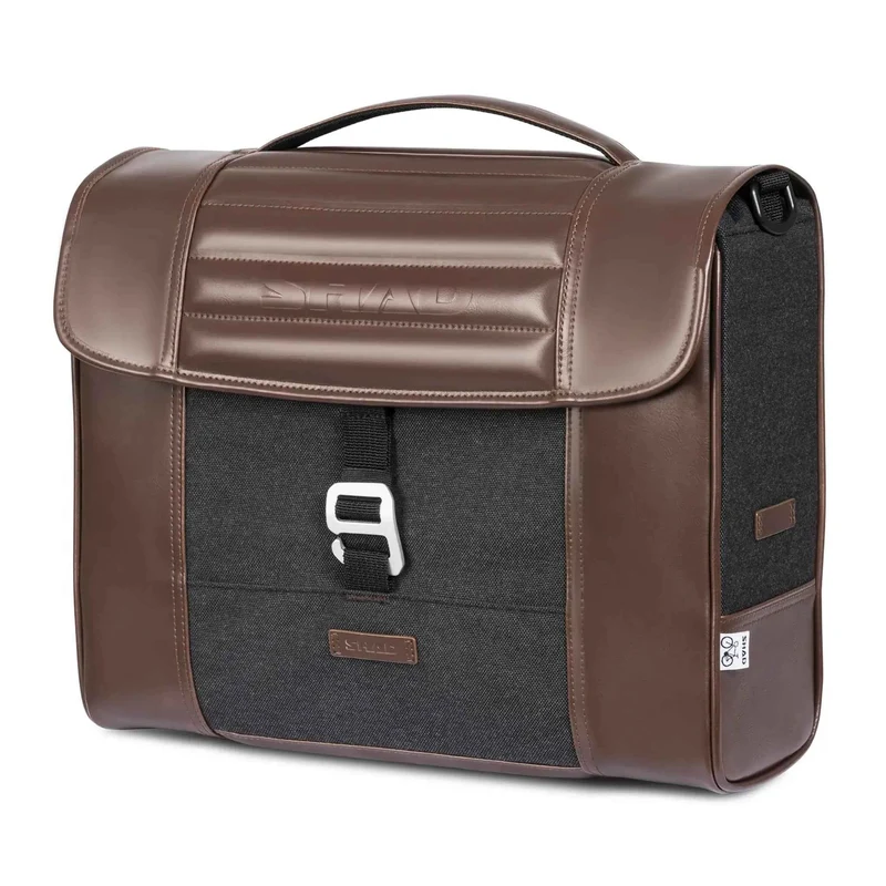 Sac de bureau vélo Genuine Shad Bikes 16L look cuir vintage