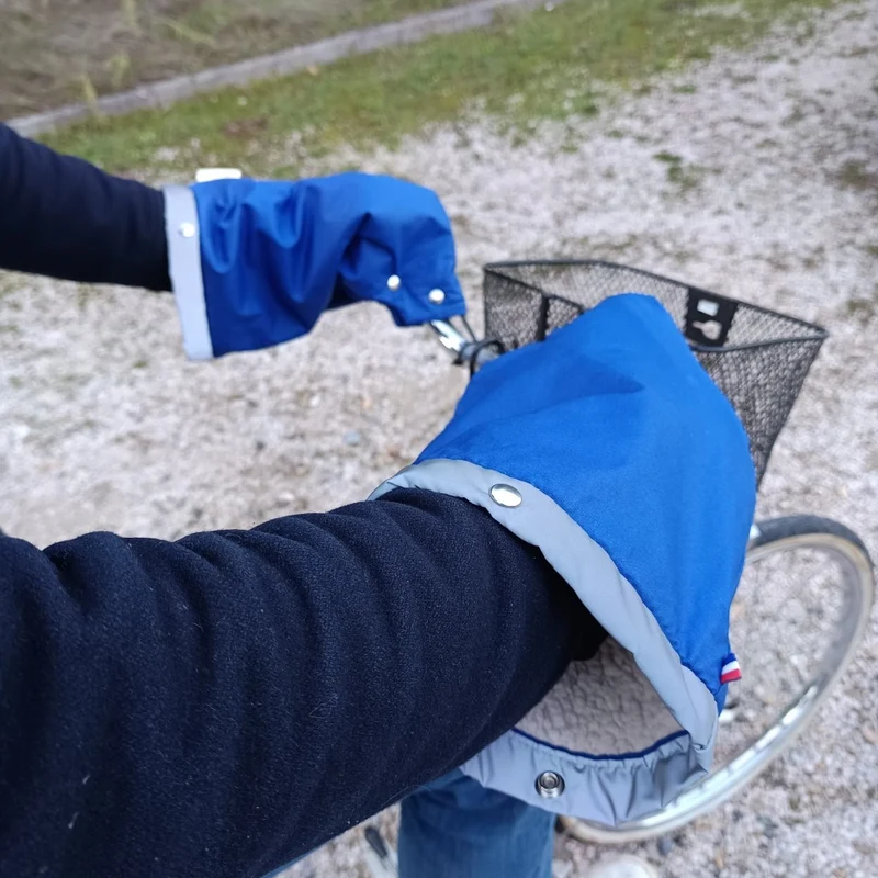 Manchons de vélo réfléchissants pour guidon courbé Suzon et Suzette