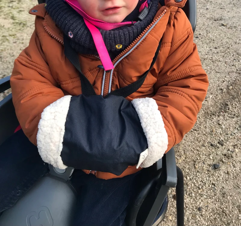 Manchon velo enfant Barnabé Suzon et Suzette