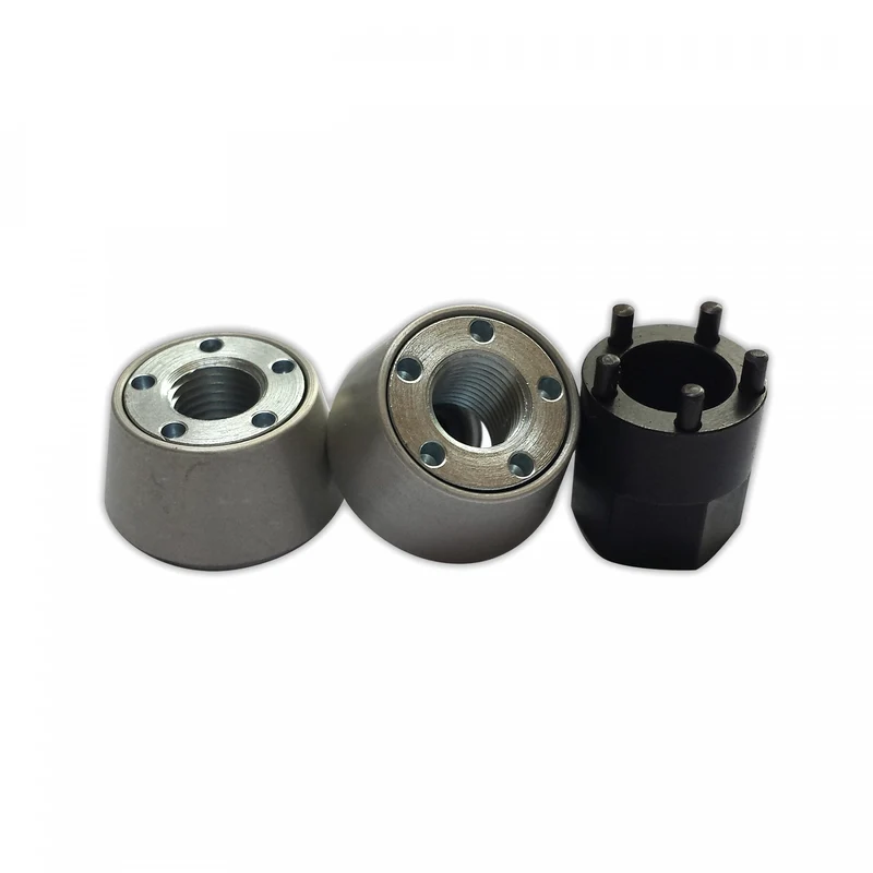 Kit écrous antivol roue vélo axe plein M10 Wheelox