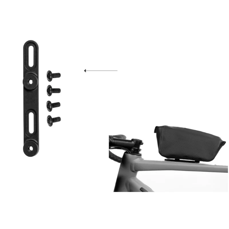 Adaptateur Fuel-Pack et Porte-Bidon Offset-Plate 64 mm Ortlieb
