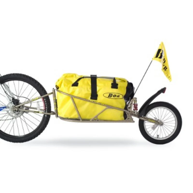 Remorque une roue BOB IBEX avec suspension pour vélo 28 pouces
