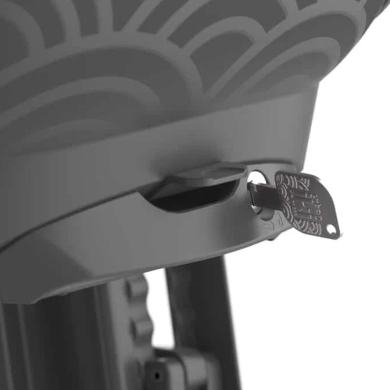 Siège vélo enfant arrière sur porte-bagages Urban Iki Bio Momigara