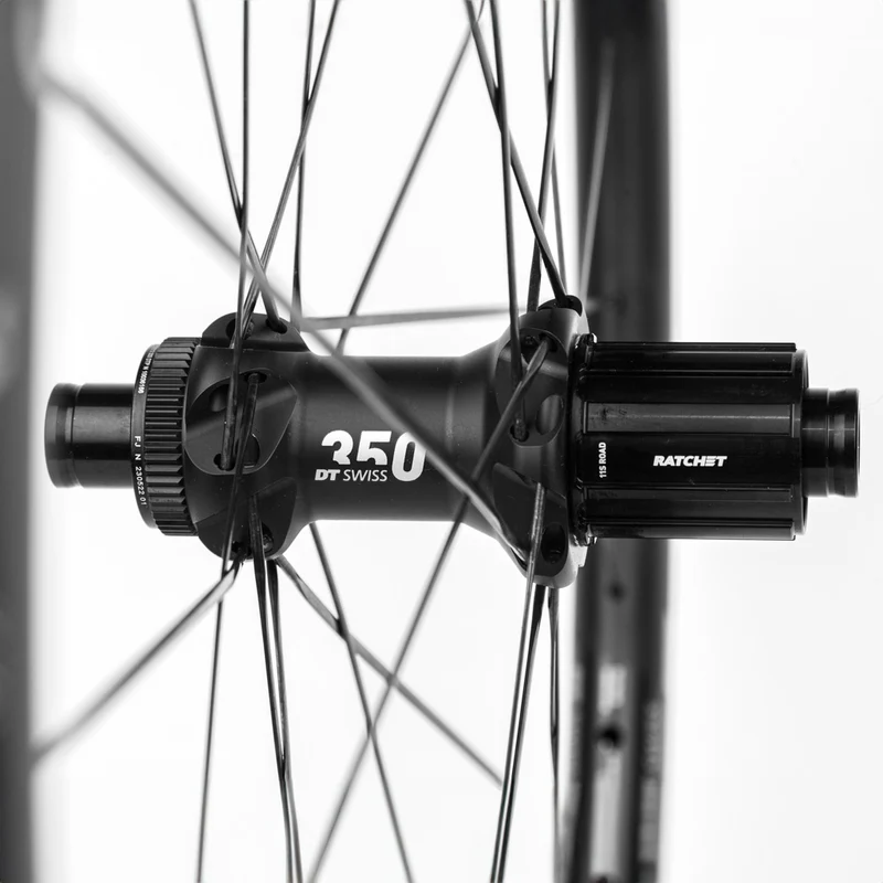Roue Arrière Vélo Gravel DT Swiss GR 1600 Spline DB Tubeless Ready pour Frein à disque