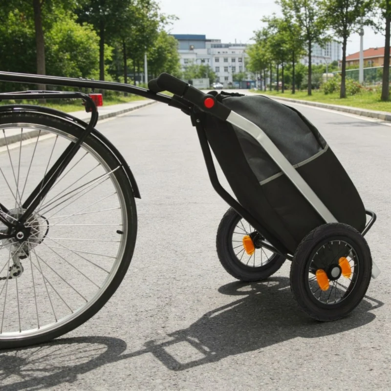 Remorque vélo chariot Shopping Trailer 50L