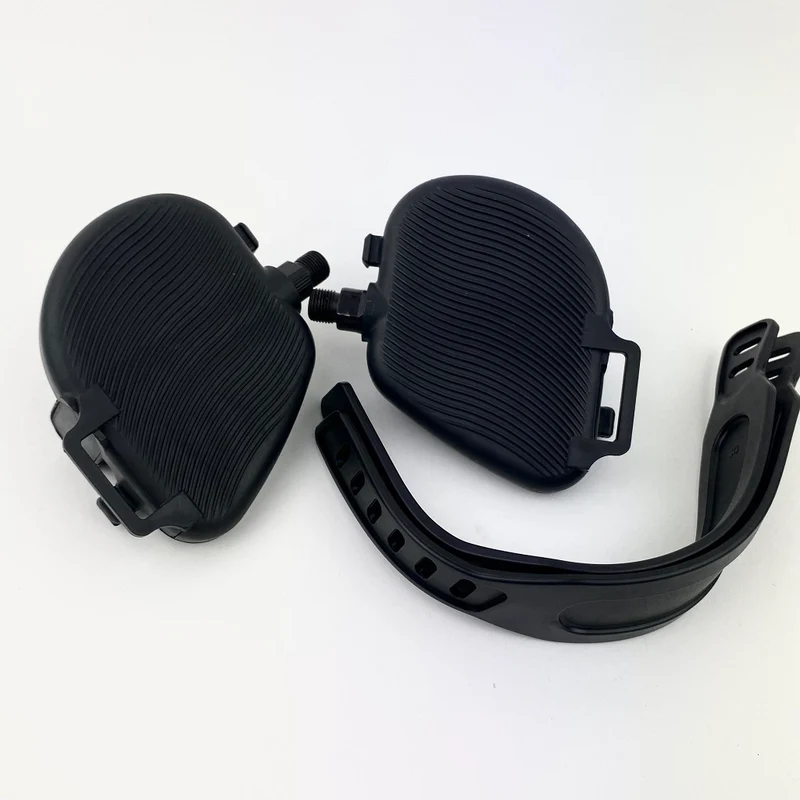 Pédales avec sangle pour vélo appartement