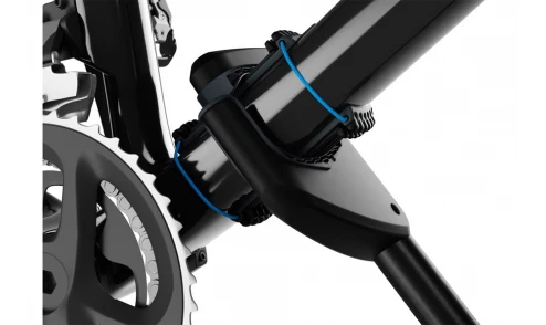 Protection pour vélo en carbone sur porte-vélo Thule