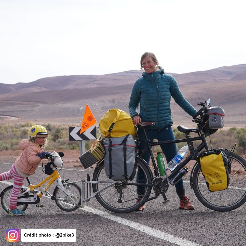 Follow Me système de remorquage vélo enfant
