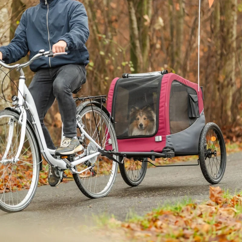 Remorque vélo pour chien de moins de 30 kg - Trixie