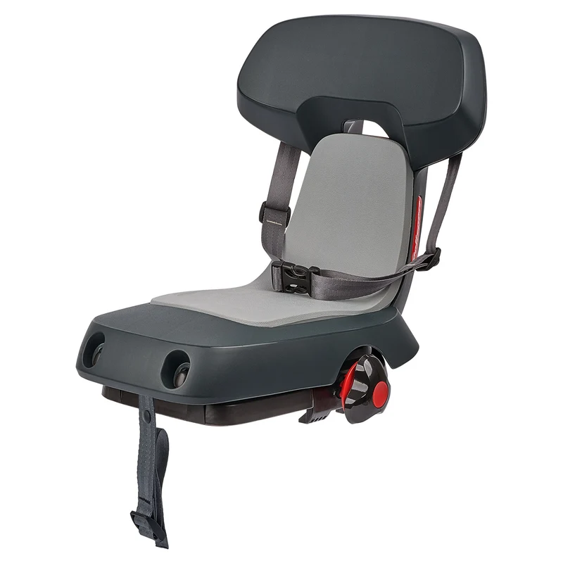 Siège enfant avec cale pieds Guppy Junior sur porte bagage arrière - Polisport