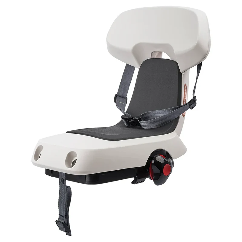 Siège enfant avec cale pieds Guppy Junior sur porte bagage arrière - Polisport