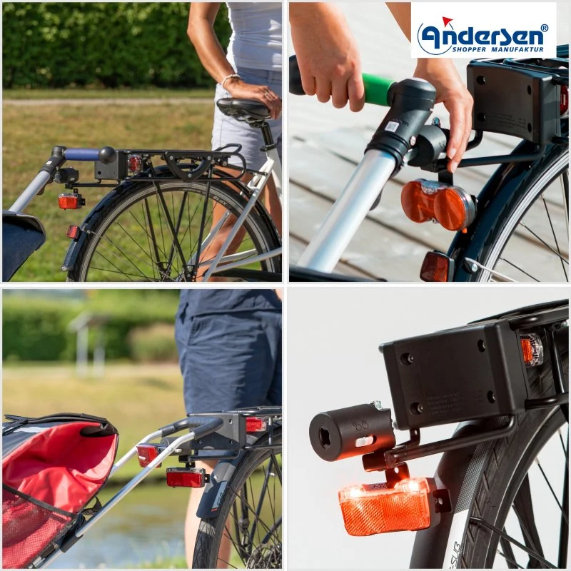 Attache G1 Pull Easy sur porte-bagages Andersen