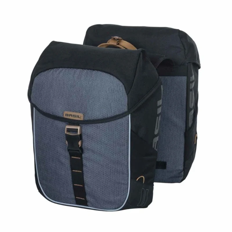 Sacoche double Basil Miles 2 x 17L