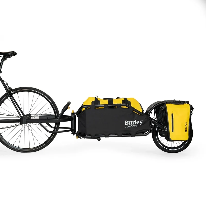 Remorque vélo monoroue à suspension Coho XC Burley 70 L