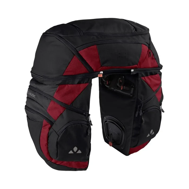 Sacoche triple Vaude Karakorum Pro pour voyages à vélo 65L