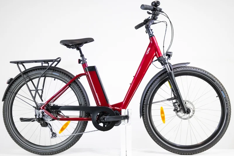 O2Feel Ivog Explorer Boost 4 2022 T.M 360WH Rouge Foncé 2534